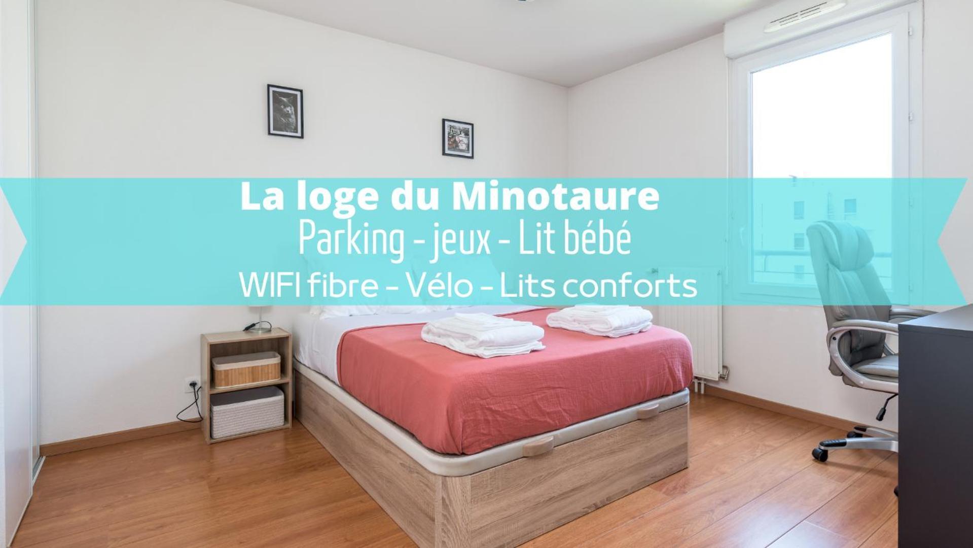 شقة La Loge Du Minotaure, Parking Et Bureaux تولوز المظهر الخارجي الصورة